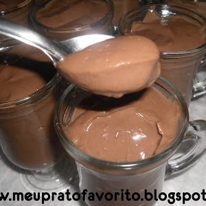 Creme de chocolate (Falso Chandelle)