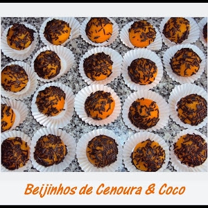 Beijinhos de Cenoura & Coco