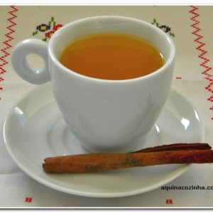 Chá de Maracujá Com Canela