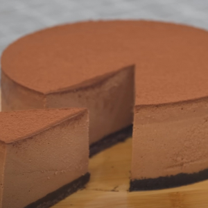 Cheesecake de Mousse de Chocolate