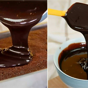 Cobertura de chocolate sem leite condensado para deixar seus bolos lindos e deliciosos