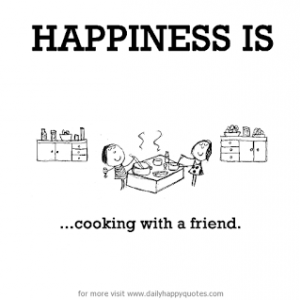 Cozinhar faz-nos mais felizes?
