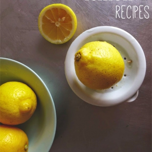 Receitas favoritas com limão/ Favorite lemon recipes
