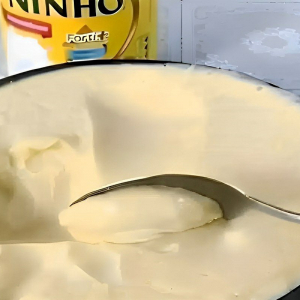 Mousse de leite ninho de liquidificador para rechear bolos ou comer de colher
