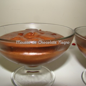 Mousse de Chocolate Negro - Nigella Lawson