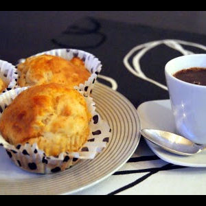 Muffins de Maçã e Cheddar, Chocolate Quente à Parisiense!