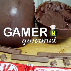 Ovo de Páscoa Caseiro de KitKat, de Gamer Gourmet