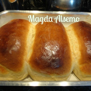 Eu testei receita do blog: Magda Anselmo, pão caseiro fofinho