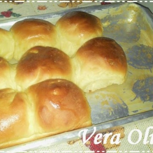 Eu testei receita do blog: Vera Oliveira (pão de leite feito na MFP)