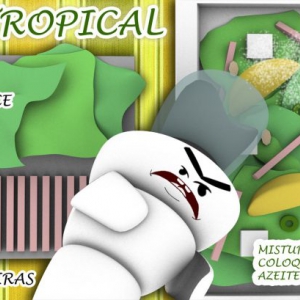 Receita Ilustrada : Salada Tropical