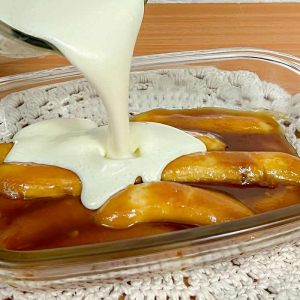 Sobremesa de banana cremosa: uma receita que vai surpreender os seus convidados