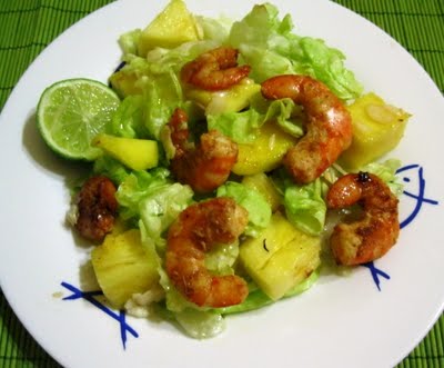 Salada de Alface Tropical