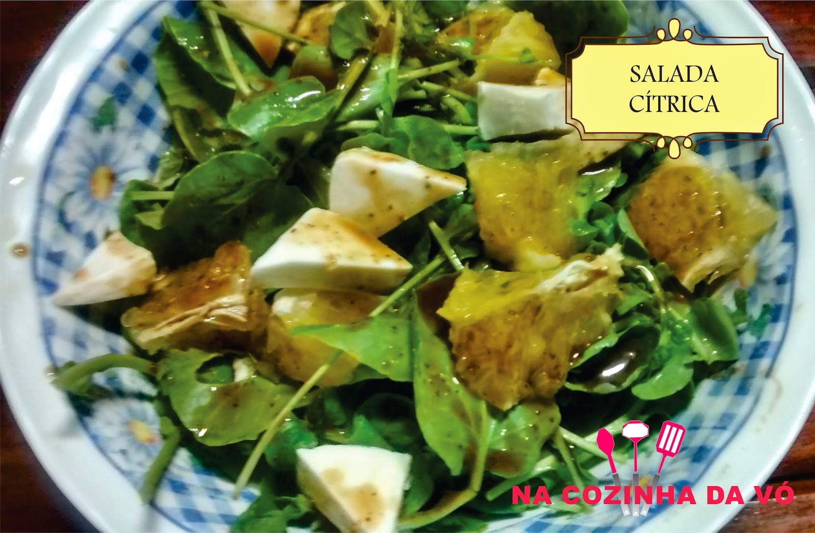 Salada Cítrica - Vegetariana