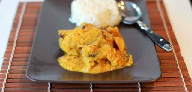 Caril de Peixe e Batata Doce || Fish and Sweet Potato Curry