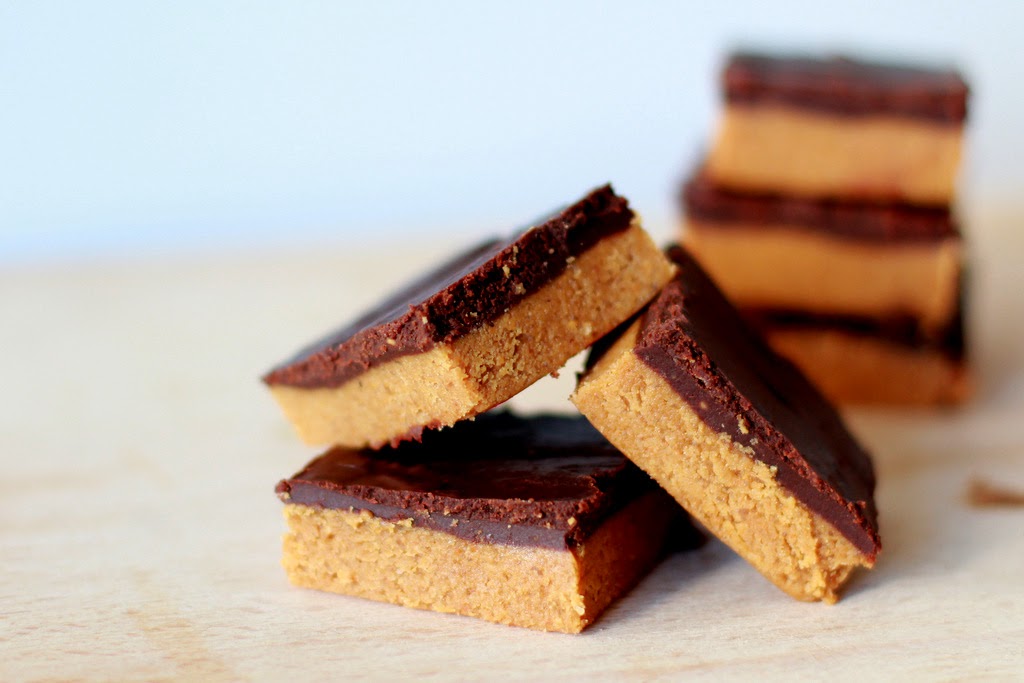 Quadrados de Chocolate e Amendoim || Chocolate and Peanut Bars
