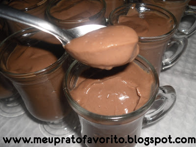 Creme de chocolate (Falso Chandelle)