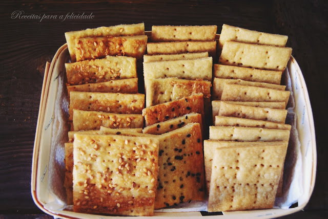 Cream Crackers de Parmesão