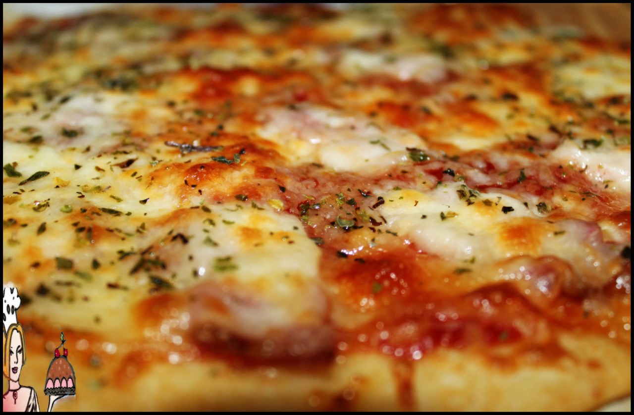 Piza cheeselover tostada ♥♥♥