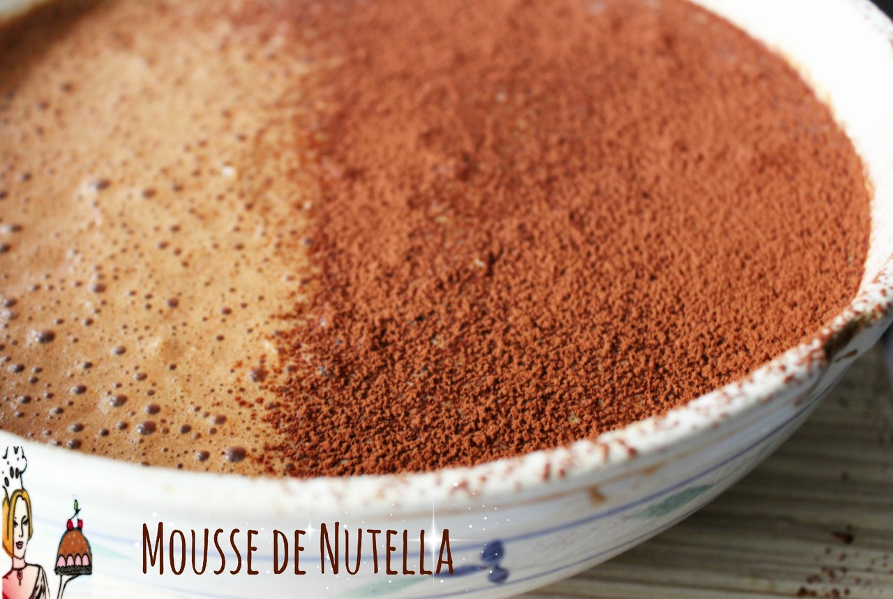 Mousse de Nutella ♥♥♥