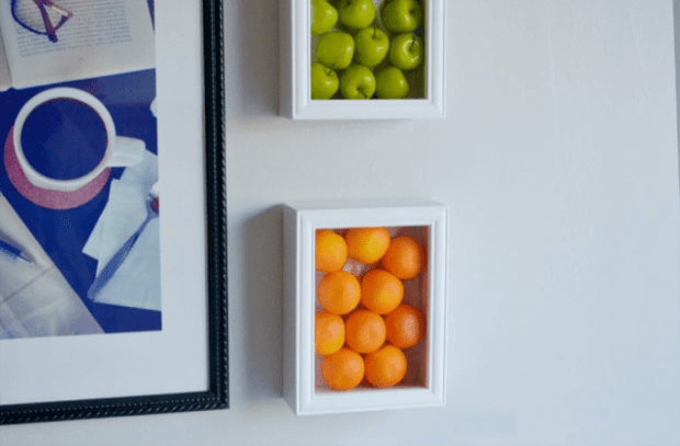 DIY: quadro com frutas para a cozinha