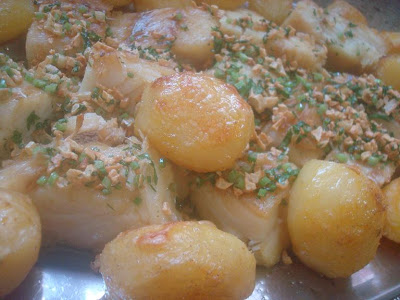 Lombo de  Bacalhau Com Batatas