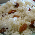 Pilaf de Arroz com Amêndoas (Bademli Pilav)