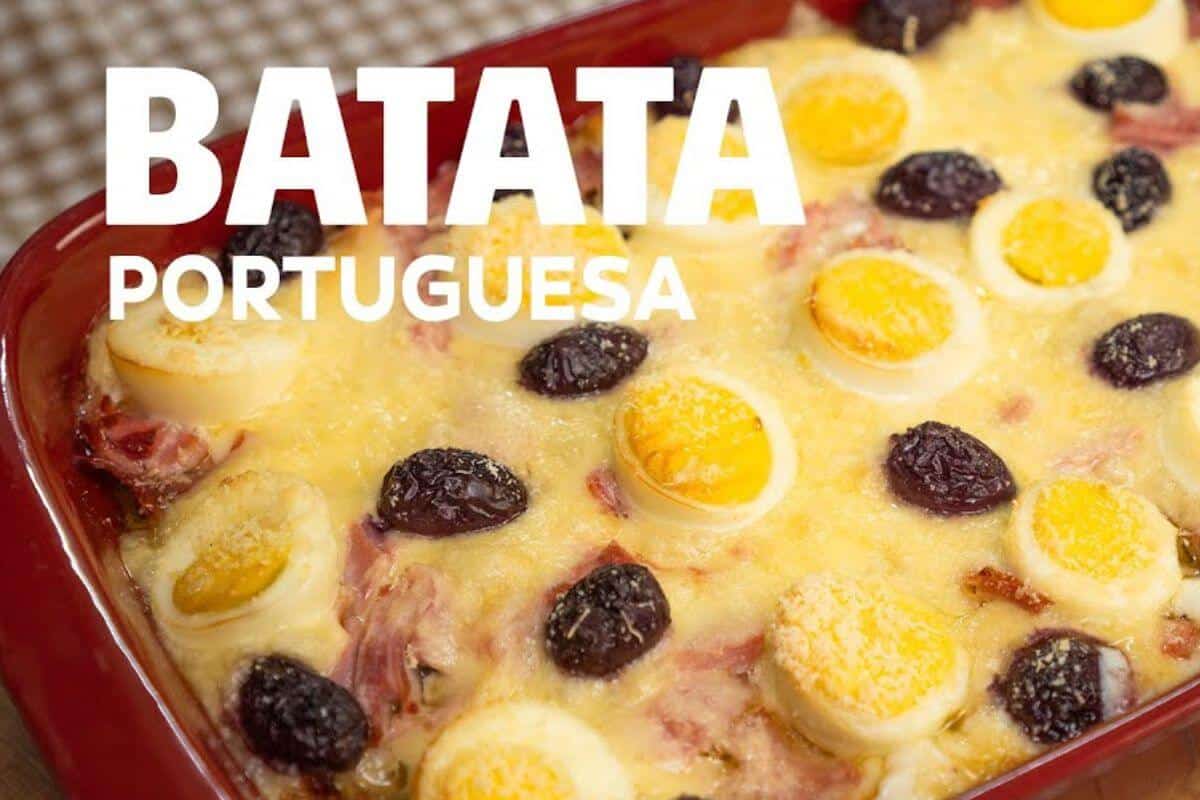 Batata portuguesa uma mistura de sabores e aromas que conquista todo mundo