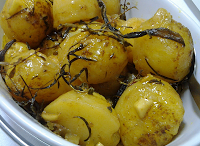 Batatas Assadas com Ervas e Curry (vegana)