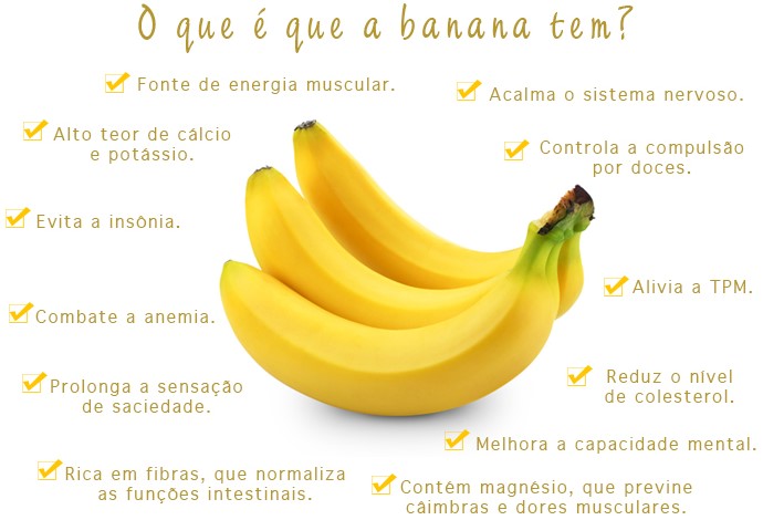 Você vai querer conhecer os benefícios da banana