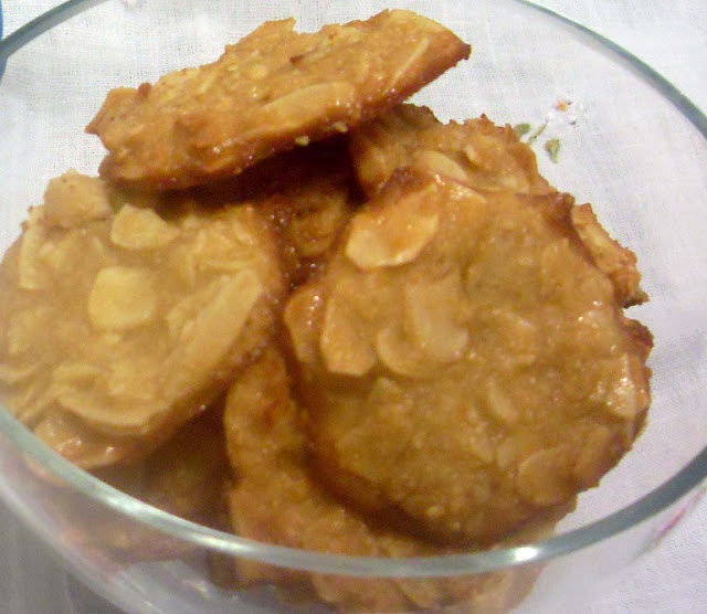 Biscoitinhos de Amêndoas com Agave