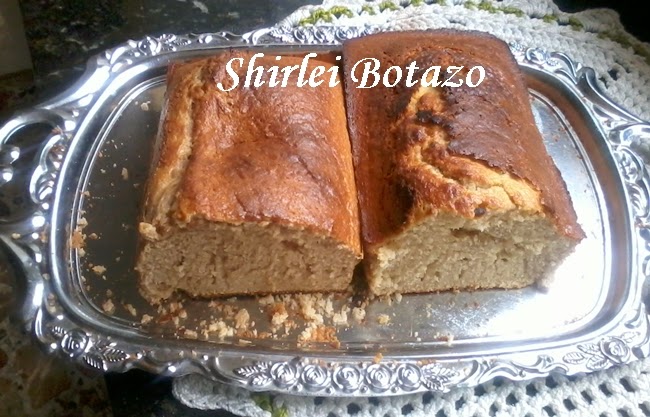 Eu testei receita do blog: Shirlei Botazo, bolo em 2 versões