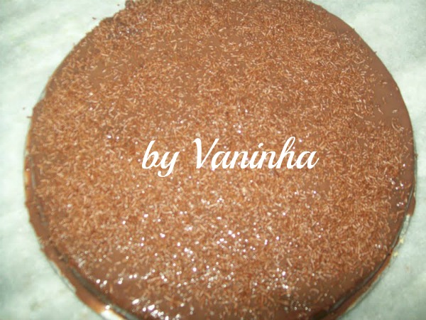 Bolo de chocolate: Vaninha