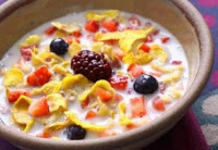 Cereal Matinal com Frutas Vermelhas (vegana)