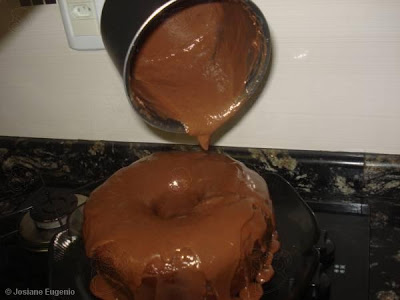 Cobertura de Chocolate com Leite Condensado