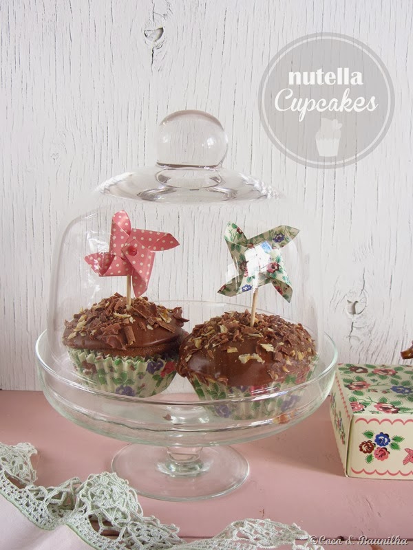 Cupcakes de nutella e um giveaway {More Than Cookies}
