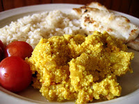 Curry de Okara (vegana)