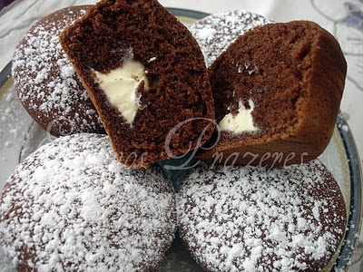 Muffins de Chocolate e Café