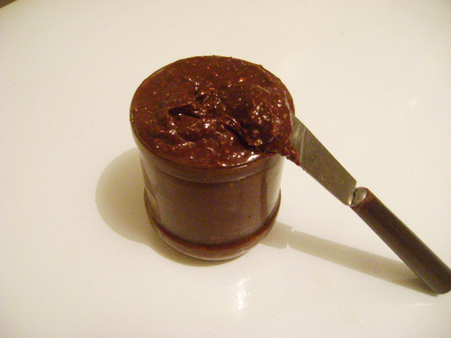Creme de chocolate com avelã