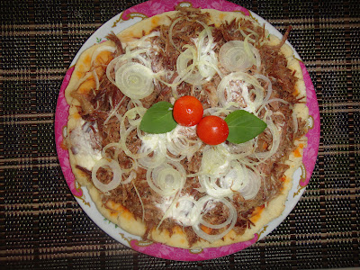 Pizza de Carne Seca Paineira