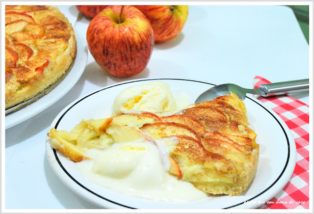 sobremesa de inverno (e de qualquer estação): cream cheese apple pie