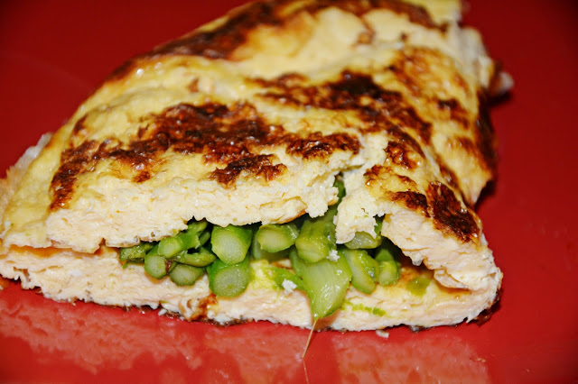 Omelete de Espargos Verdes