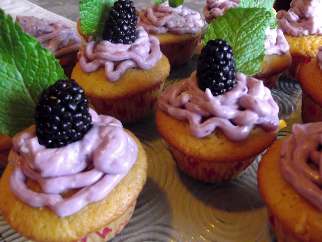 Cupcakes de Frutos Silvestres
