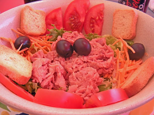 Salada de Atum e Tomate