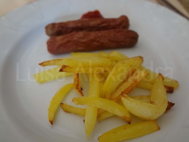 Batatas Fritas com Salsichas • Actifry 2 em 1