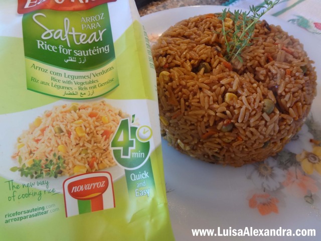 Arroz com Legumes/Verduras • Easy Rice Oriente [Arroz para Saltear]