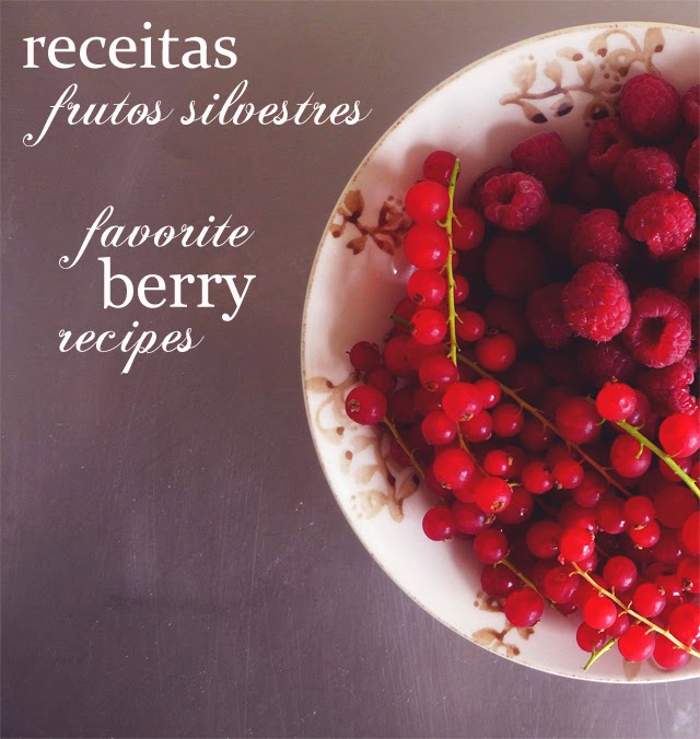 Receitas com frutos vermelhos/ Favorite berry recipes