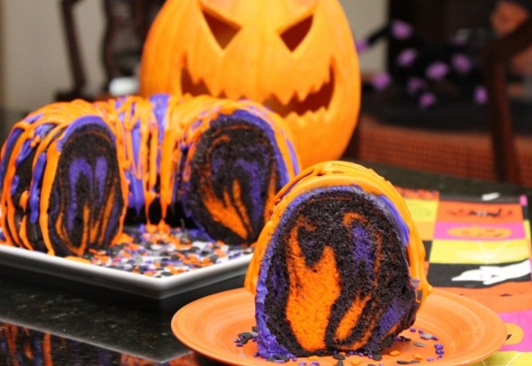 Ideias de decoração de bolos para halloween