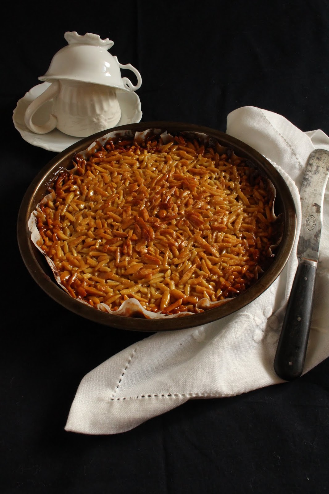 Tarte de Amêndoa Caramelizada