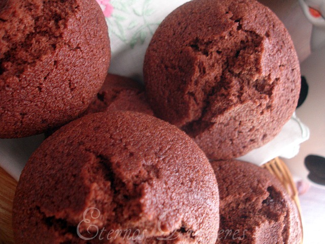 Muffins de Chocolate e Mel