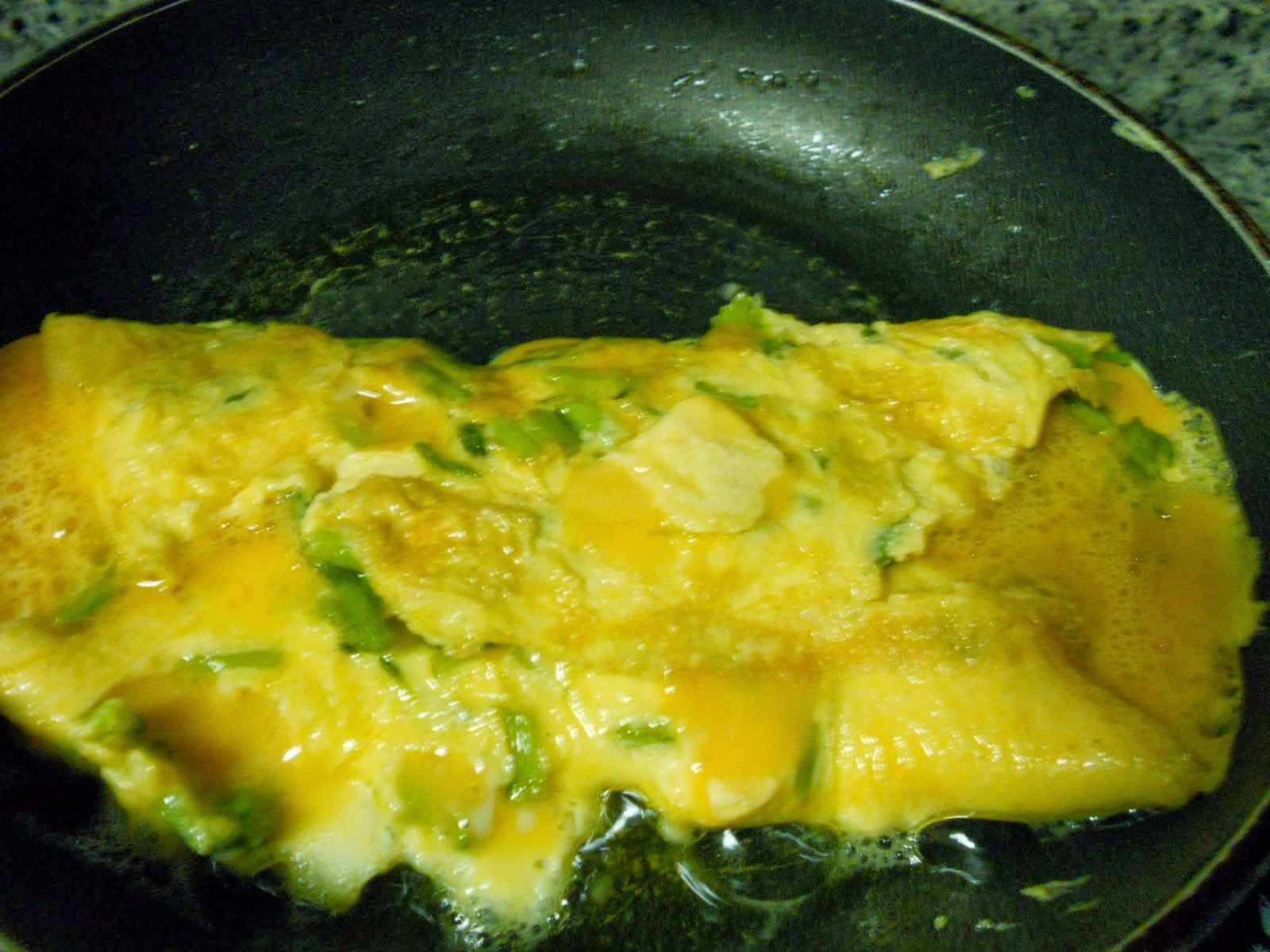 Omeleta de espargos